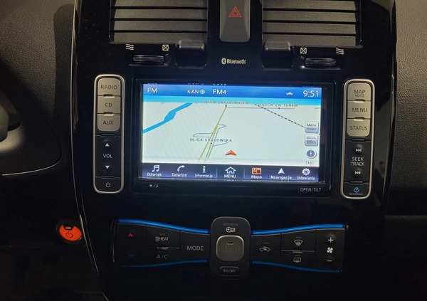 Nissan Leaf cena 43900 przebieg: 158000, rok produkcji 2016 z Augustów małe 154